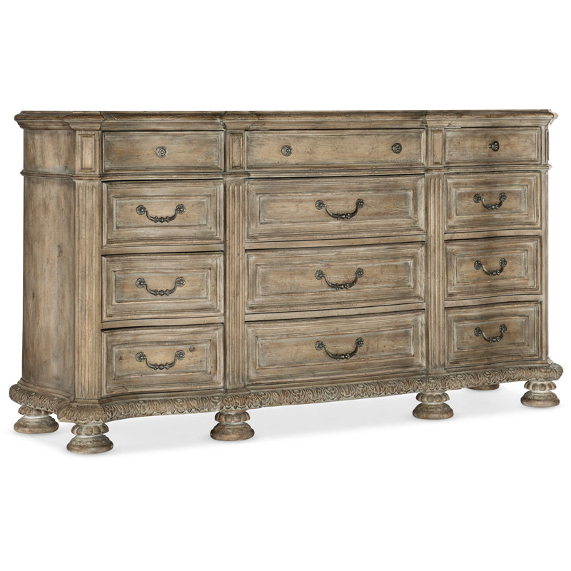 Castella Twelve Drawer Dresser