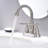 Centerset 2-handle Bathroom Faucet with Drain Assembly-70781052
