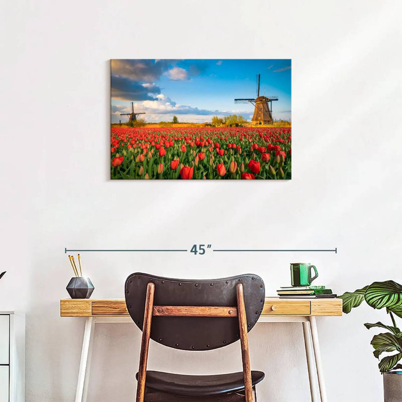 Alvord Two Dutch Windmills