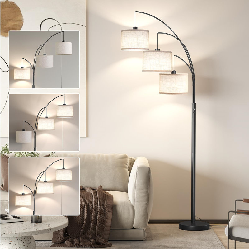 Modern Arc Floor Lamp for Living Room