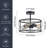 3-light Farmhouse Semi Flush Mount