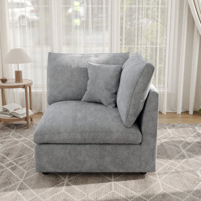 Kyna Linen Blend Slipper Chair