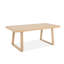 Ensemble de salle à manger de patio en bois d'eucalyptus pour 4 personnes avec banc Rosa, coussins inclus
