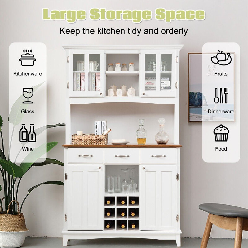 185cm Kitchen Pantry