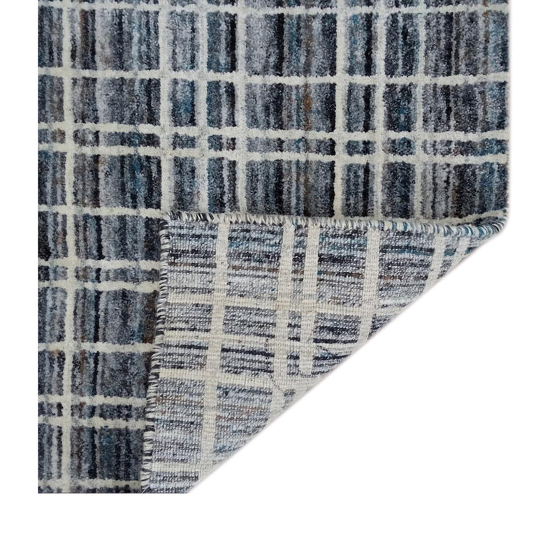 Tala Transitional Handwoven Premium Wool Blend Area Rug, Rectangle 2' x 3'