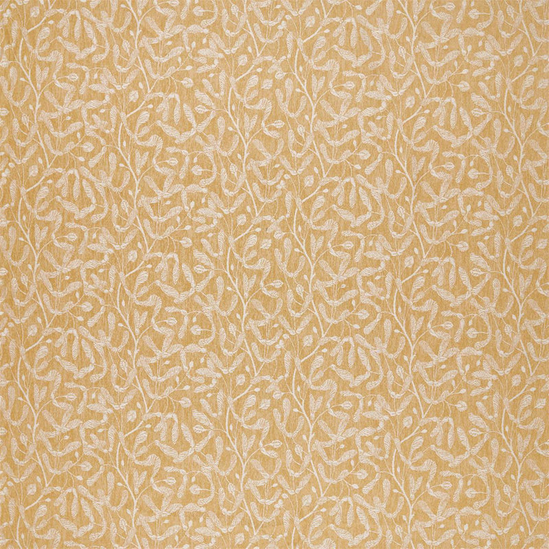 Trailing Sycamore Fabric, Ochre