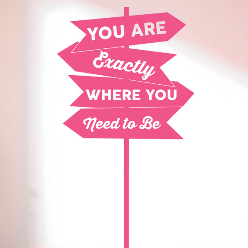 Wall Decal, Pink