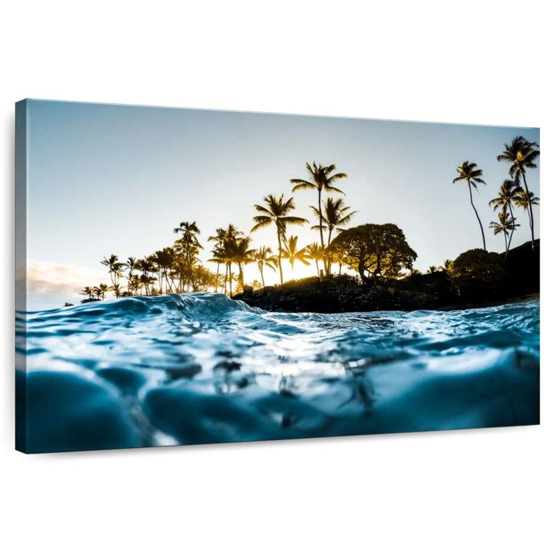 Gillard Blue Morning, H 26 po x l 39 po