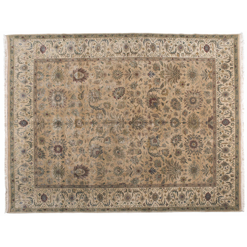 One-of-a-Kind Rectangle 9' X 12' Hand Knotted Area Rug