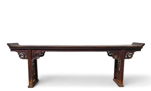 109.06'' W Solid Wood Console Table