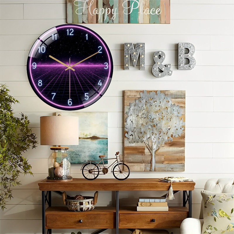 Horloge murale 12 po