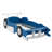 Race Car-Shaped Platform Bed With Wheels-264684157