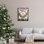 «Farmhouse Christmas with Plaid», reproduction encadrée sur toile par Levison Design