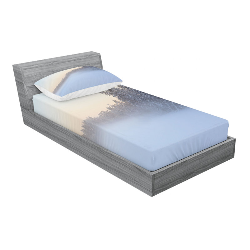 Microfiber Sheet Set, Twin XL Sheet Set with Fitted Sheet