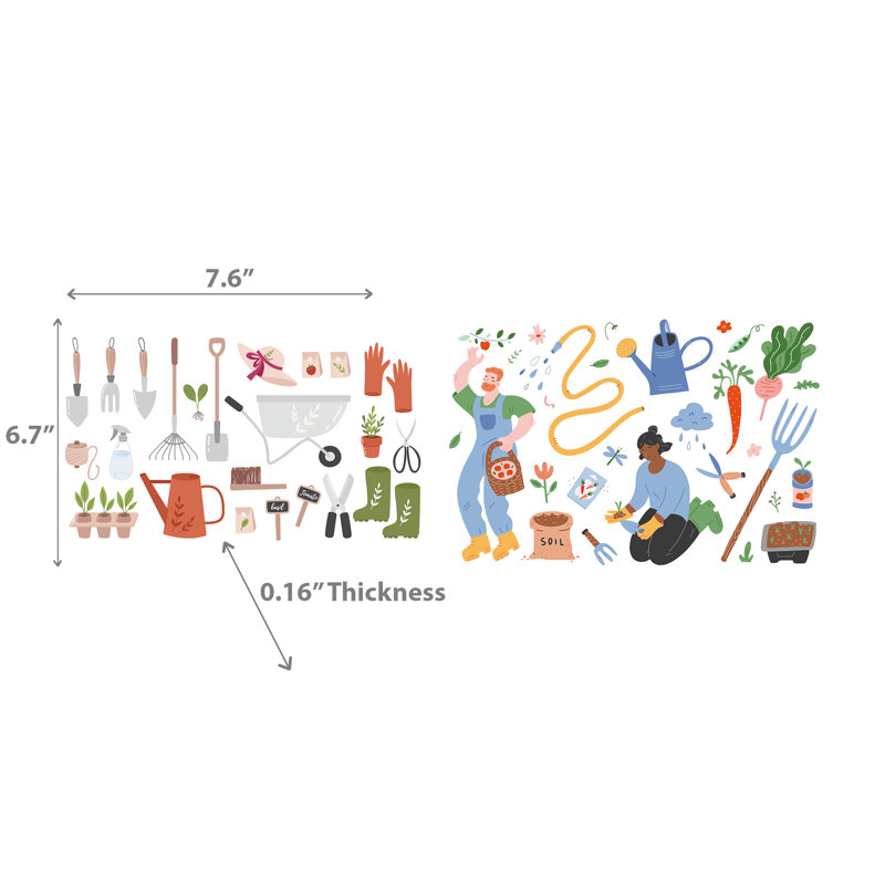 Ensemble de 2 outils de jardinage suédois
