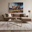 Art sportif sur toile brun-207537650