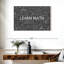 Math - impression sur toile tendue-595892079