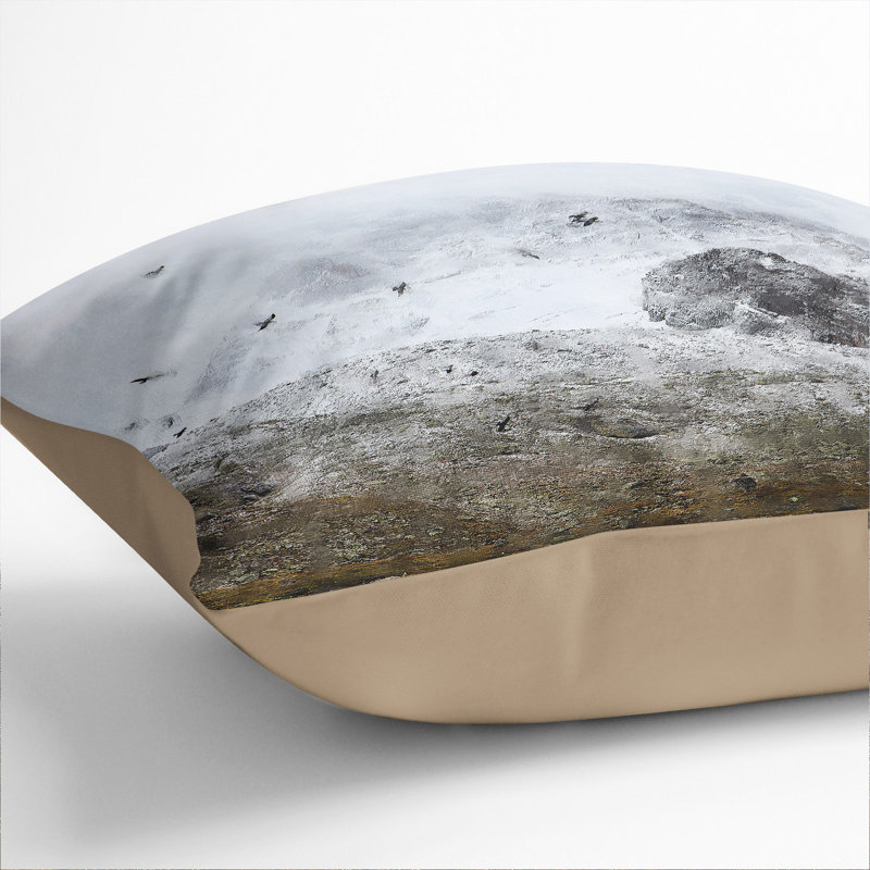 Square Cushion, 40cm H x 40cm W x 15cm D, Stone