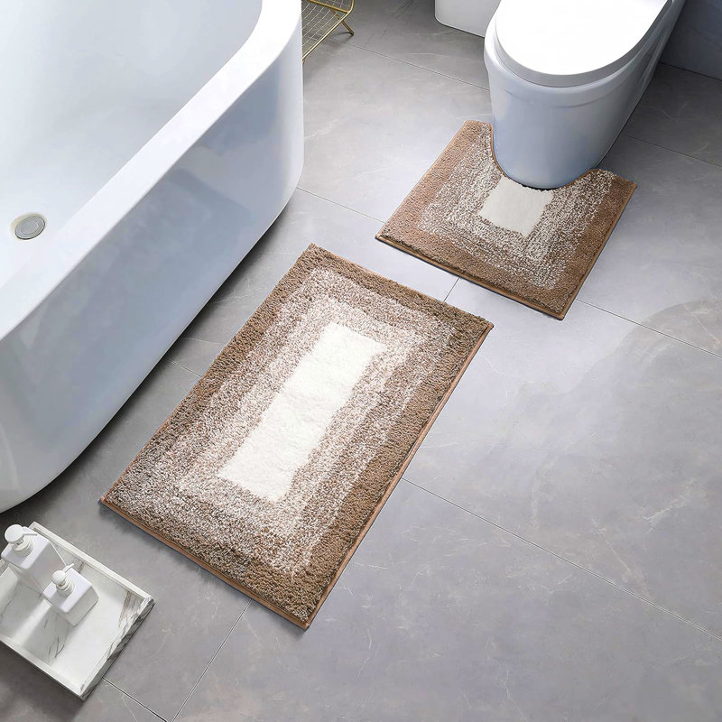 Emily Microfiber Non-Slip, Coffee