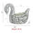 Cement Planters for Outdoor Plants Succulent Pots Indoor Herb Plant Pots Concrete Swan Statue Tabletop Garden Balcony Decor-791817702