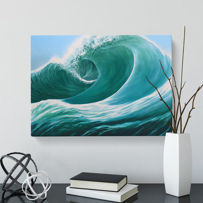 Striking Ocean Wave Vol.1 - Wrapped Canvas