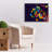 'Zebra' by Mark Ashkenazi Canvas Wall Art-2071279378