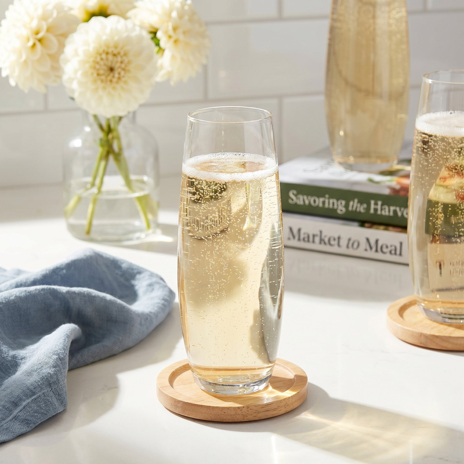Stemless Champagne Flute