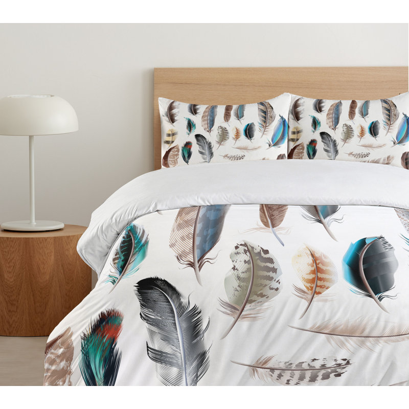 Feather House Modern & Contemporary Polyester Duvet Cover, Queen