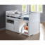 Wyatt White Finish Twin Loft Bed Set