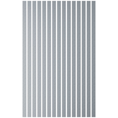 Adjustable Acrylic Slat Wall Panel Kit