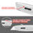 2 Pack Heavy Duty Durable Sharp Razor Blade Retractable Utility Knife Box Cutter