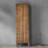 Iron art retro carved bookcase
