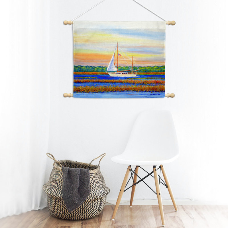 Suspension murale en polyester pour voilier