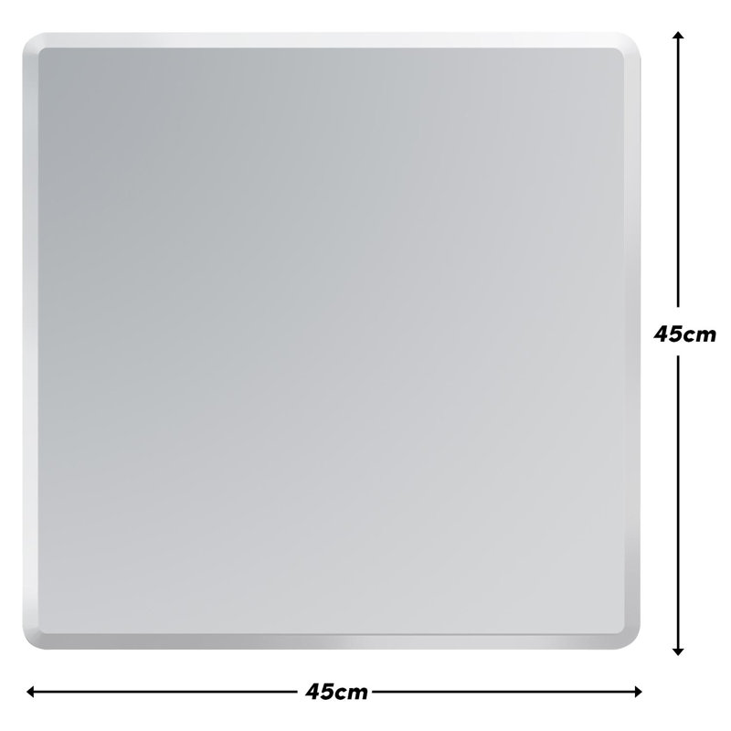 Trafalgar Square Wall Mirror, 45cm H x 45cm W