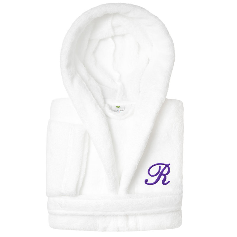 Peignoir à capuche double 100% polyester personnalisé, S, R