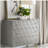 Metallic Silver and Champagne 3-Drawer Console Cabinet