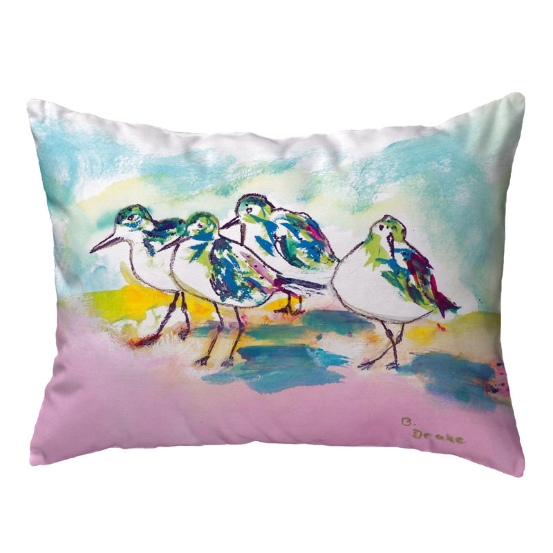  Coussin intérieur / extérieur Sanderlings, 11 po x 14 po