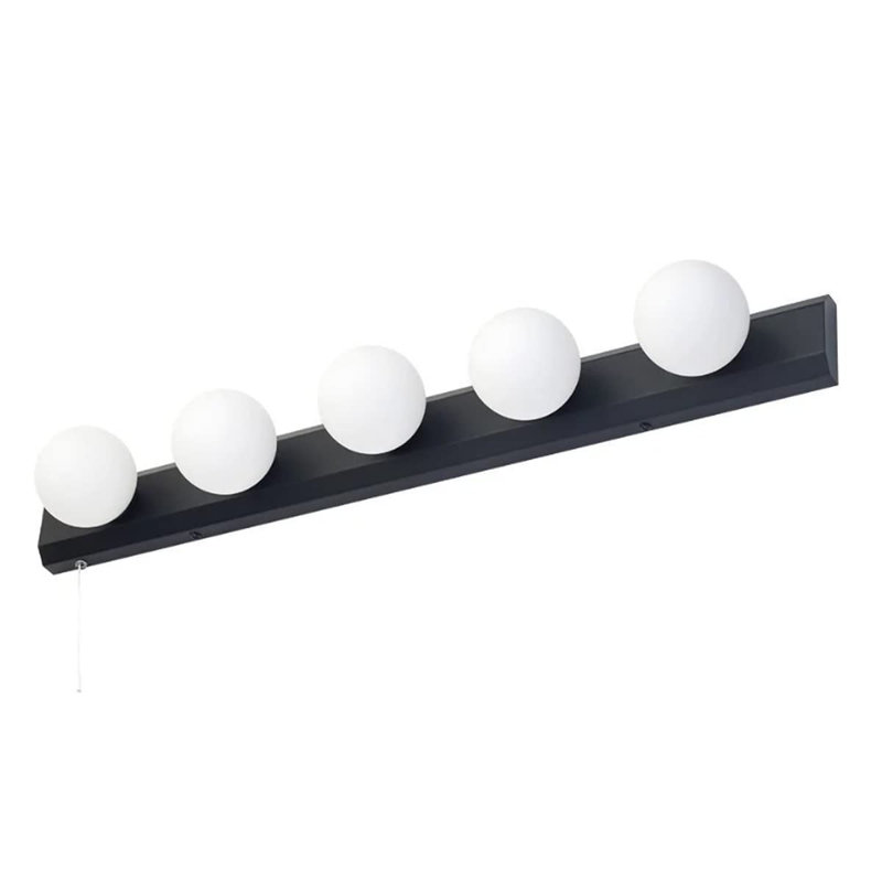 Brayson 5 - Light Bath Bar, Matte Black