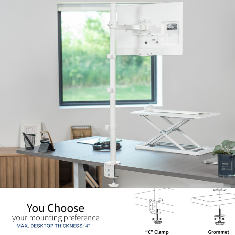 Vivo Single Screen Desktop Mount