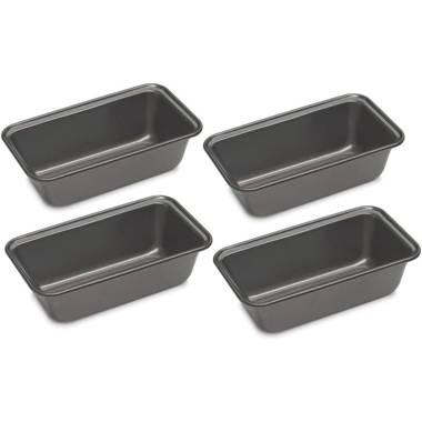 Ayesha Curry Bakeware Nonstick Loaf / Meatloaf / Bread Pan Set, 2 Piece,  Copper