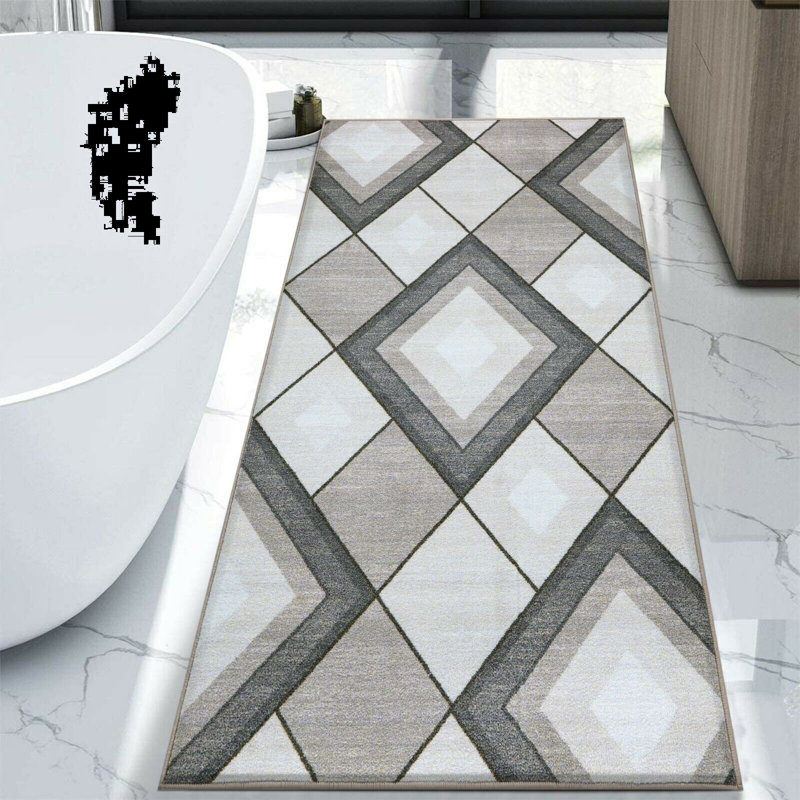 Runner Brylinn Geometric Area Rug, Runner 60 x 225cm