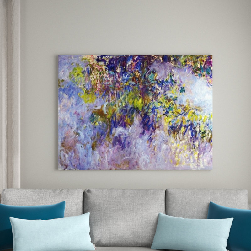 Claude Monet - Wrapped Canvas Painting, 60cm H x 80cm W x 1.8cm D
