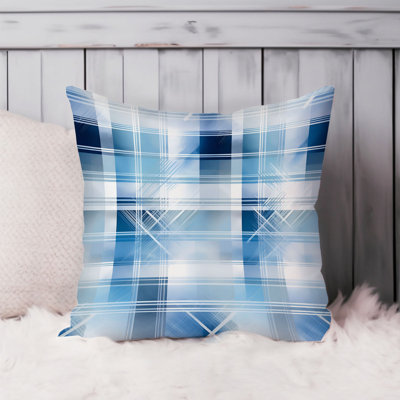 Blue Winter Plaid VI Modern