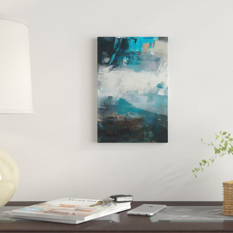 « umbra ii », reproduction sur toile, H 12 po x l 8 po x P 0,75 po, Toile tendue, Pas de tapis