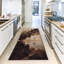 Tapis touffeté à motif géométrique brun Lenita-1808481408