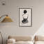 «Back View II», reproduction d'art sur toile par Art Remedy, cadre noir, 20 x 30-1897033609-1897033654