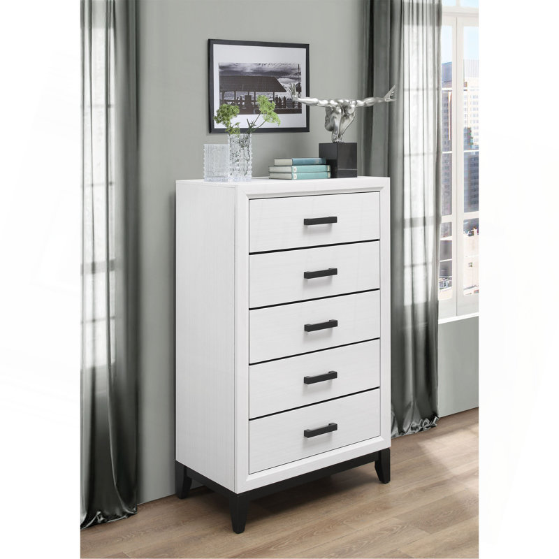 Commode verticale 5 tiroirs