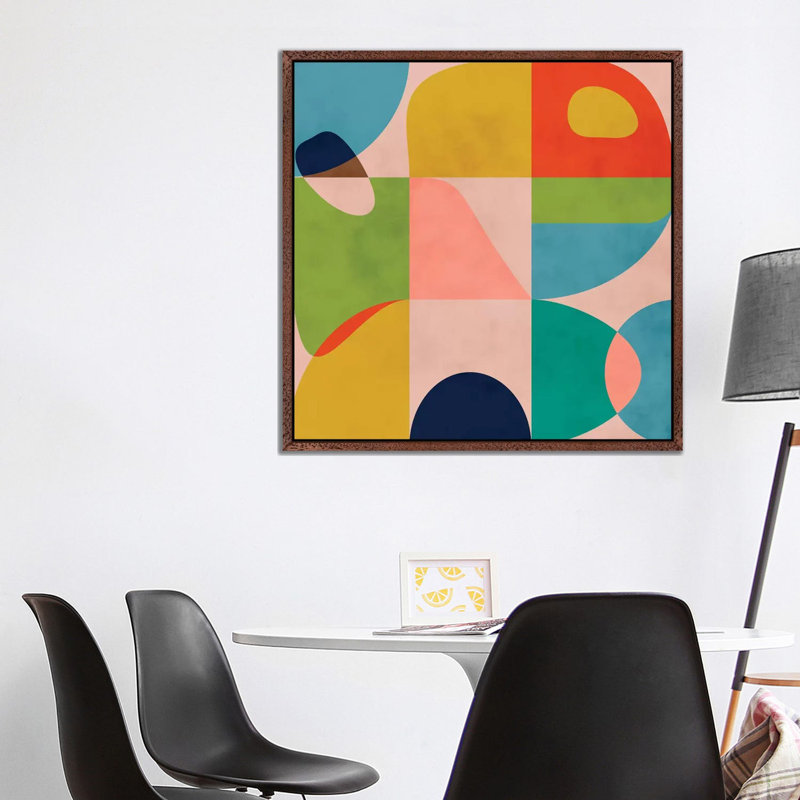 Modern Mid Century Spring by Ana Rut Bré - Gallery-Wrapped Canvas Giclée on Canvas, Classic Wood Framed