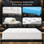 Matelas hybride moyen à ressorts ensachés en mousse à mémoire de forme-1356997476-1356479888
