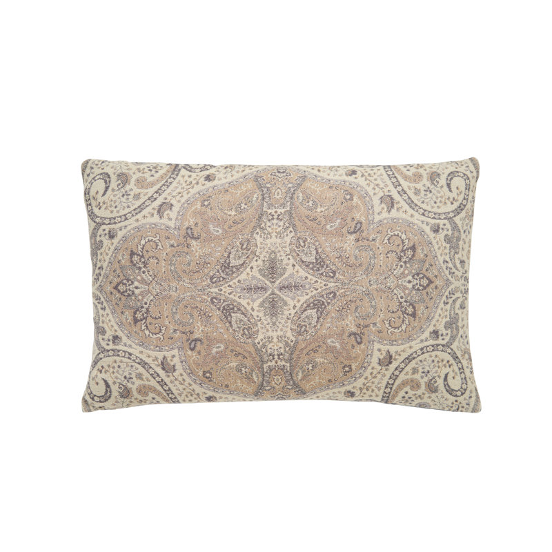 Suman Small Lumbar Pillow, Natural